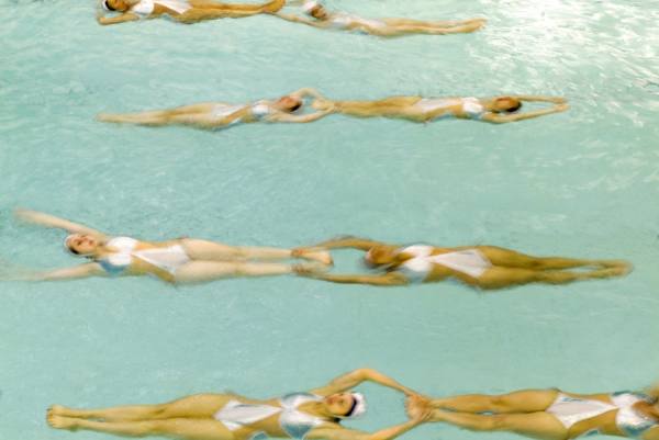 Photograph Chris Frazer Smith Synchronized Swimmers Ii on One Eyeland